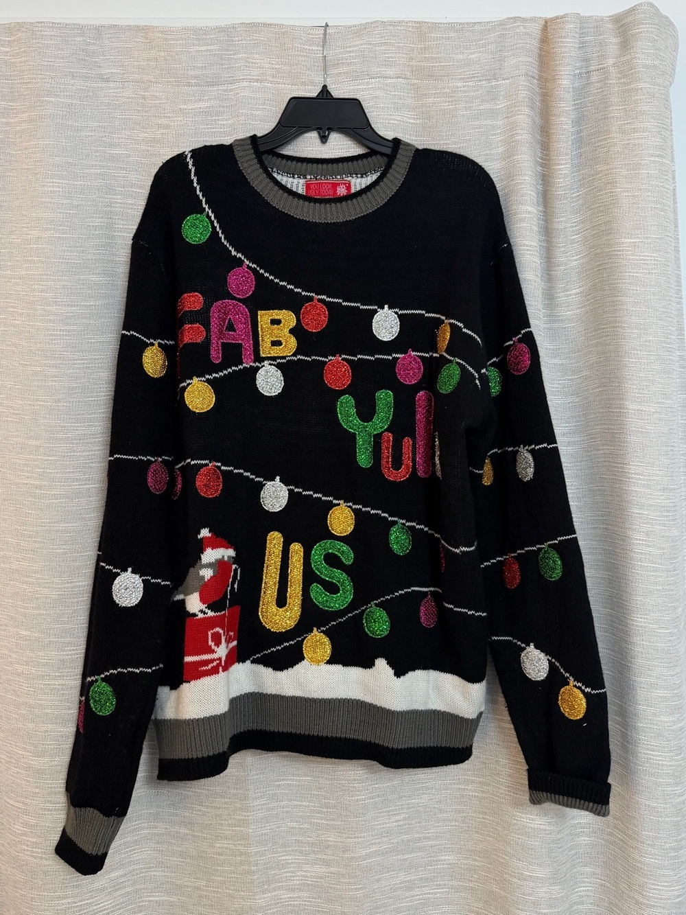 Fab-Yule-Us Ugly Christmas Sweater